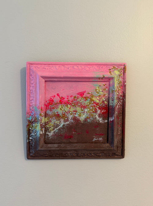 Glowing Start - Abstract painting