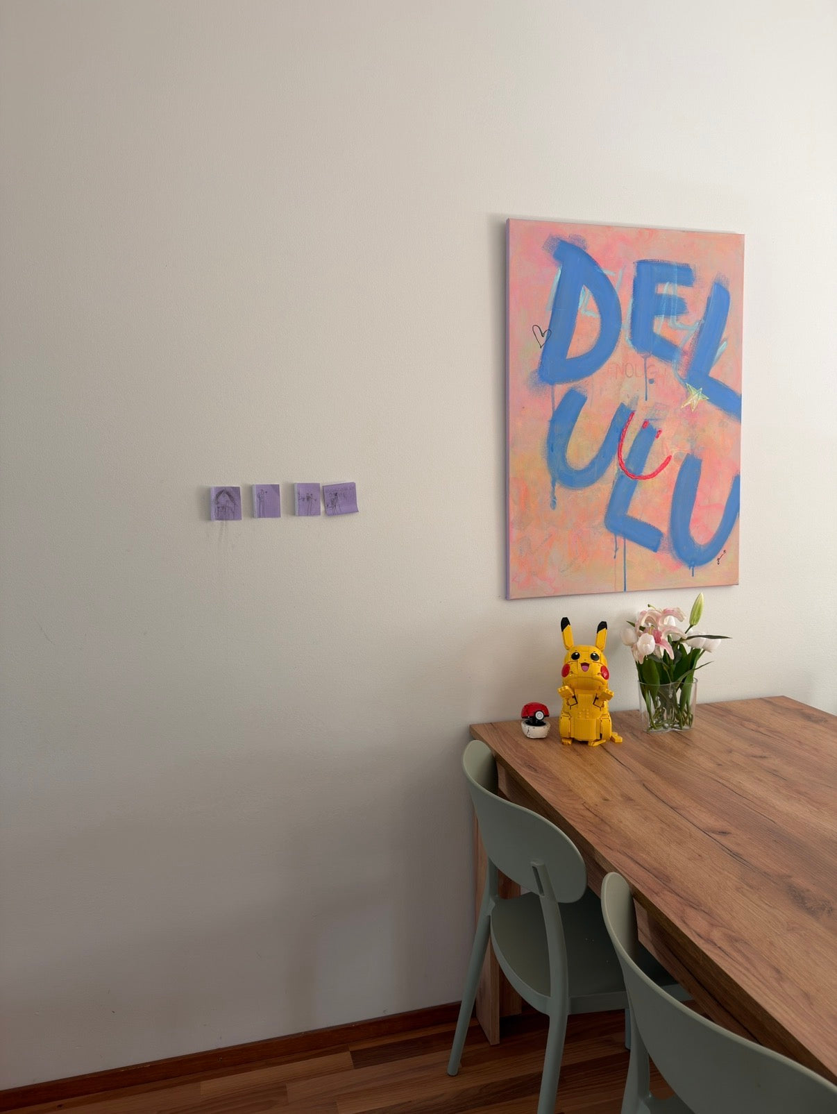 DELULU Enough - Abstract painting